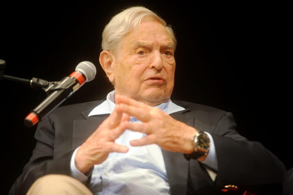 George Soros. Credits: Niccolò Caranti - Wikimedia Commons